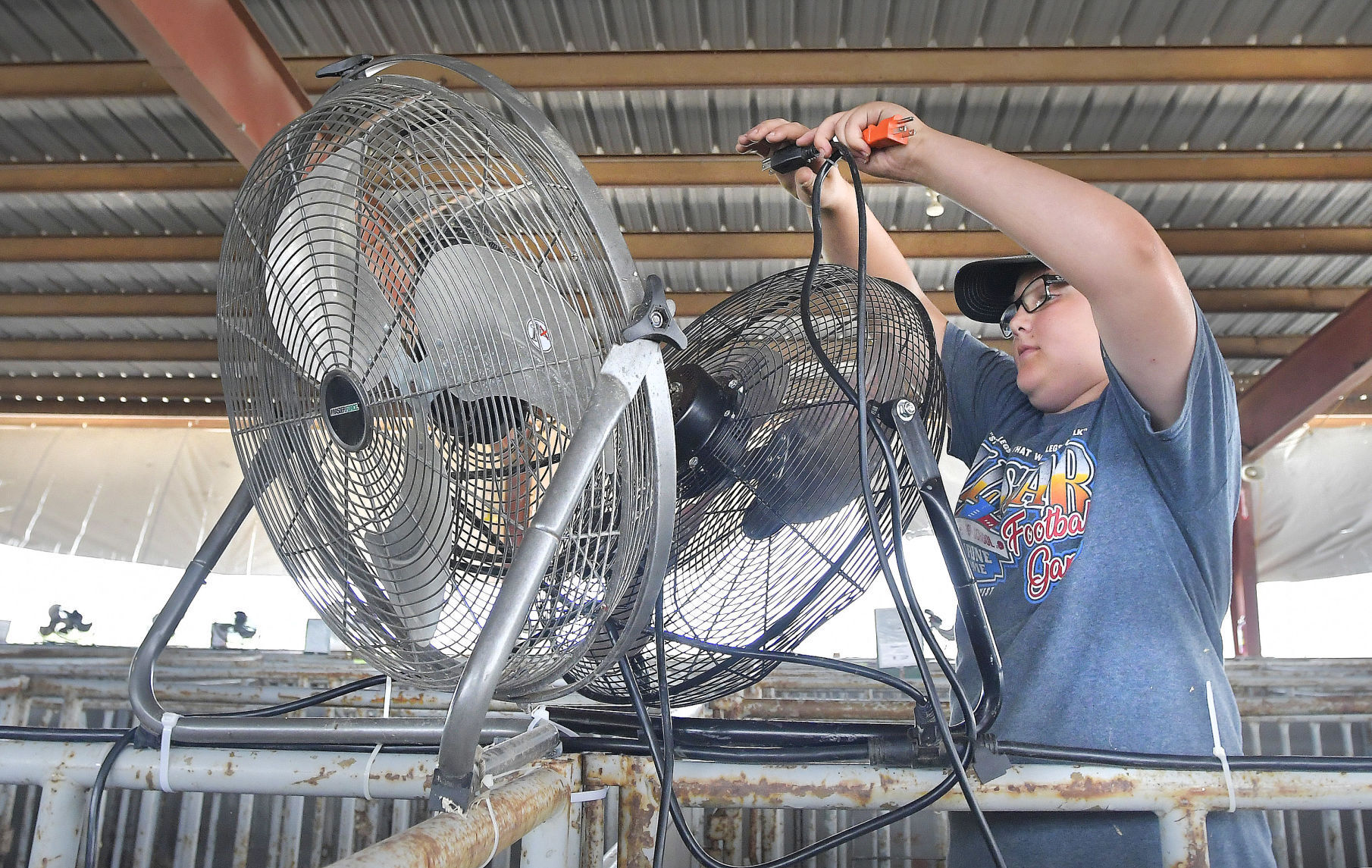 MCLEAN COUNTY FAIR PREP CONTINUES